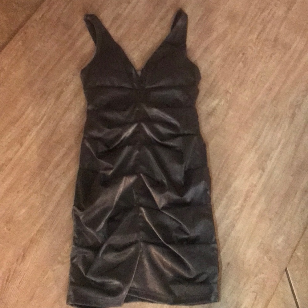 Silver Cocktail Dress